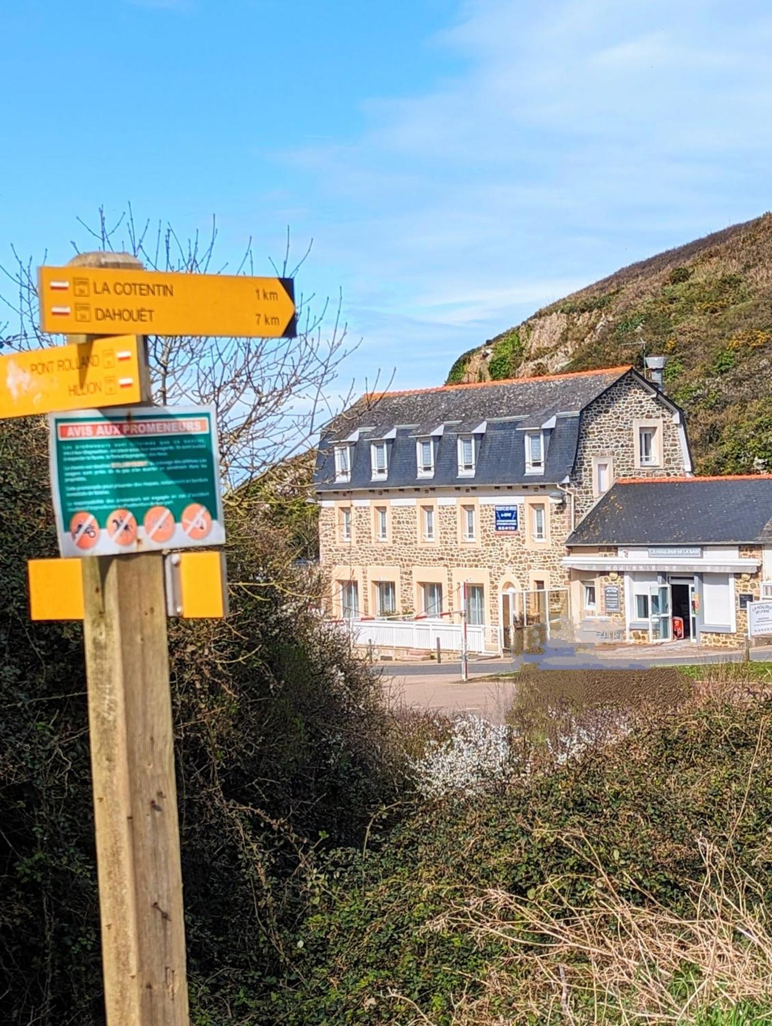Appart Vue Mer-Au Pied Du Chemin De Randonnee " Bassan" Planguenoual Esterno foto